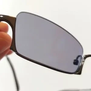 NWOT Takeo Kikuchi Unisex Half Rim Grey Lens Sunglasses Takeo Kikuchi | Accessories | Nwot Takeo Kikuchi Unisex Half  main image 2